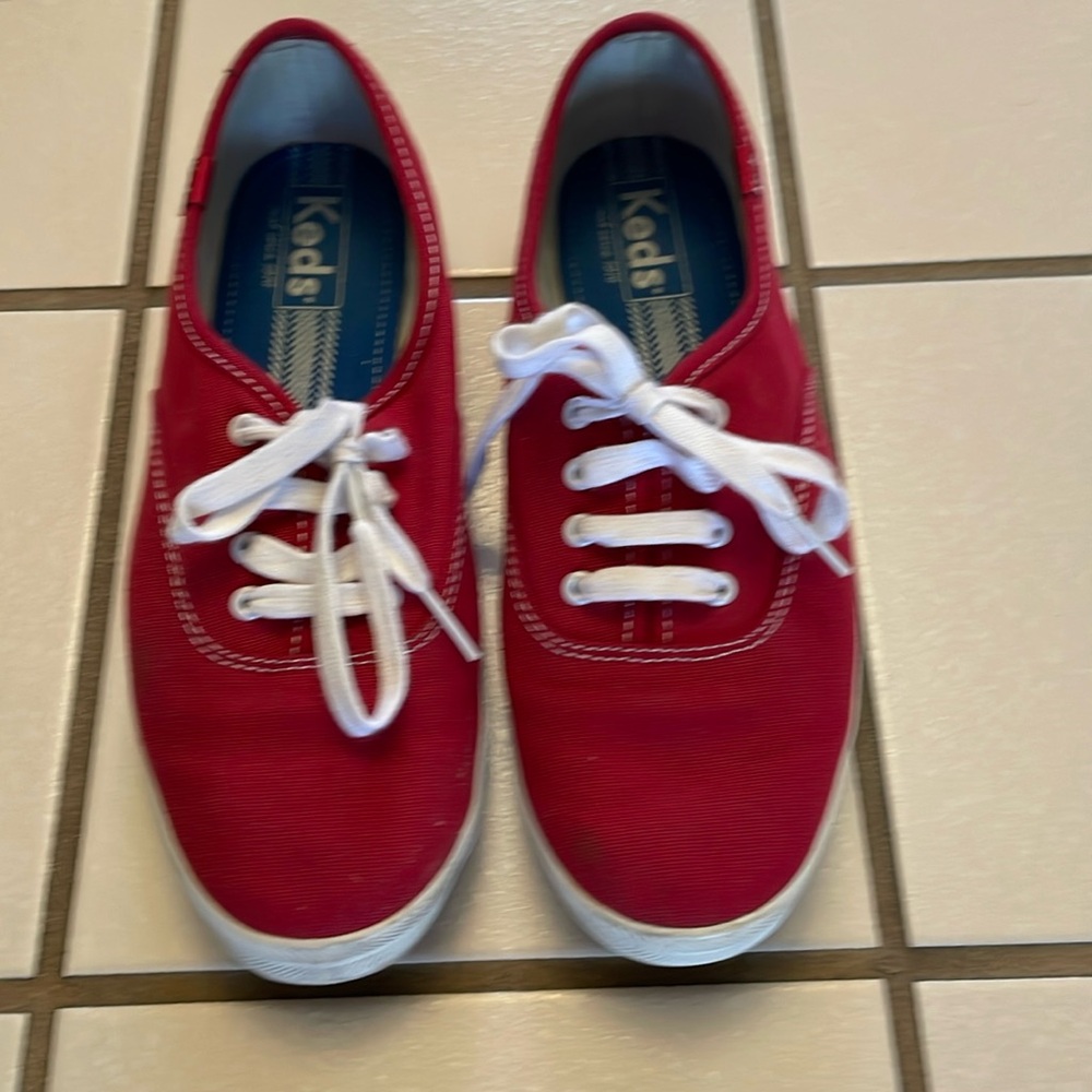Keds - red - size 8